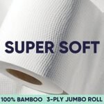 24 Rolls Bamboo Toilet Paper - 3-Ply, Eco-Friendly & Chemical-Free - Image 2