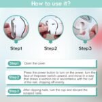 2-in-1 Electric Nail Clipper - Auto Trim & Polish for All Ages - Image 4