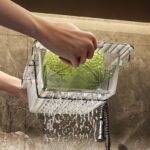 Adjustable Sink Drainer Basket - Expandable for Fruits & Dishes - Image 5