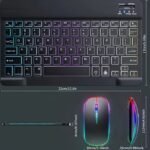2025 Ultra-Thin Wireless Keyboard & Mouse Set – Rechargeable, Multi-Color, Portable for Phones & Tablets - Image 2