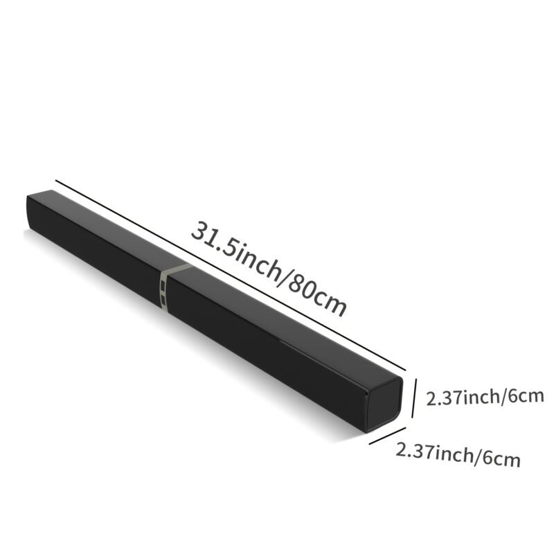 2 IN 1 TV Sound Bar, Sound Bars for Smart TV, 50W Wireless 2.0 Channel Home Audio Sound Bars with ARCu002FOpticalu002FAUX Connection - Image 2