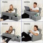 Multi-Purpose Foam Wedge Pillow for Gaming & Relaxing - Image 3