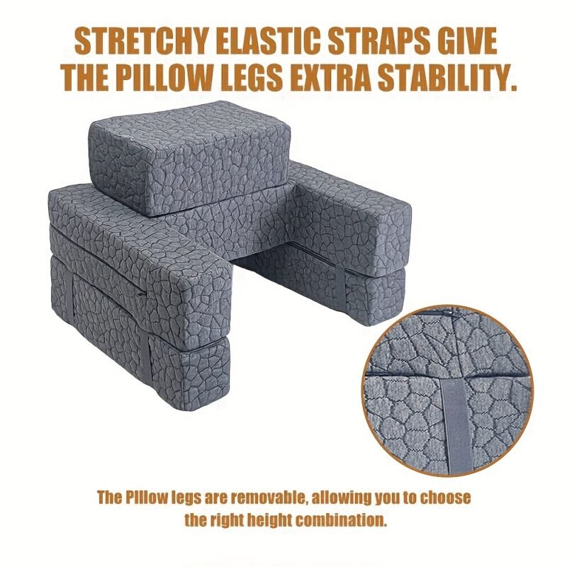 Multi-Purpose Foam Wedge Pillow for Gaming & Relaxing - Image 5