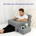 Multi-Purpose Foam Wedge Pillow for Gaming & Relaxing