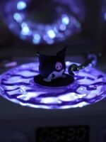 Sanrio Vinyl Record Player – Hello Kitty, Kuromi, Cinnamoroll Options, Wireless Speaker, DIY Accessories, Wave Lights, Desktop Clock, Perfect Gift for Music Lovers - Image 11