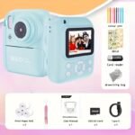 Instant Print Camera for Kids – 3-in-1 Camera, Games, MP3, 1080P Video, 10x Zoom, Includes 32GB & Accessories - Image 8