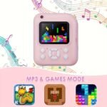 Instant Print Camera for Kids – 3-in-1 Camera, Games, MP3, 1080P Video, 10x Zoom, Includes 32GB & Accessories - Image 9