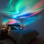Aurora Borealis Starry Sky Projection Light, LED Projection Night Light with Remote Control, 7 Lighting Effects - Image 2