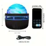 Aurora Borealis Starry Sky Projection Light, LED Projection Night Light with Remote Control, 7 Lighting Effects - Image 5