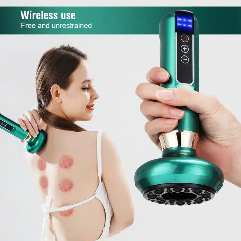 Electric Cupping Massager with Gua Sha & Infrared – Anti-Cellulite Body Slimming Vacuum - Image 6