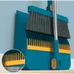Foldable broom dustpan set Household broom broom trash shovel Extra thick broom dustpan set