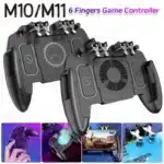 6-Finger Gamepad with Fan for PUBG & Shooter Games