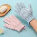 Rubbing Towel Five Finger Shower Gloves Shower Frosted Mud Shower Tools Frosted Shower Towel Scrubbing Tool Shower Gloves 1pc - Image 3
