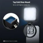 67mm Phone Filter Holder Mount Lens Filter Clip With Cold Shoe Adapter Universal For IPhone Photography And Camera Accessories - Image 3
