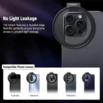 67mm Phone Filter Holder Mount Lens Filter Clip With Cold Shoe Adapter Universal For IPhone Photography And Camera Accessories - Image 2