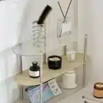 Stainless Steel Toothbrush Holder Metal Bathroom Accessories Tool for Toothpaste Makeup Brush Storage Rack Home Decoration - Image 4