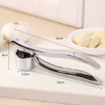 Stainless steel garlic masher Garlic Press Kitchen Tools Accessories Manual ginger juicer Manual press tool Garlic grinder - Image 5