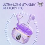 Sanrio Wireless Earphones – 3 Cute Styles with LED Display, Smart Calls & Portable Design for Study, Exercise, or Gifts - Image 3