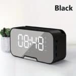 Mini Wireless Portable Speaker with FM Radio, LED Mirror, Mic, TF Card, USB Charge - Image 7