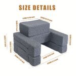 Multi-Purpose Foam Wedge Pillow for Gaming & Relaxing - Image 10