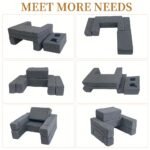 Multi-Purpose Foam Wedge Pillow for Gaming & Relaxing - Image 9