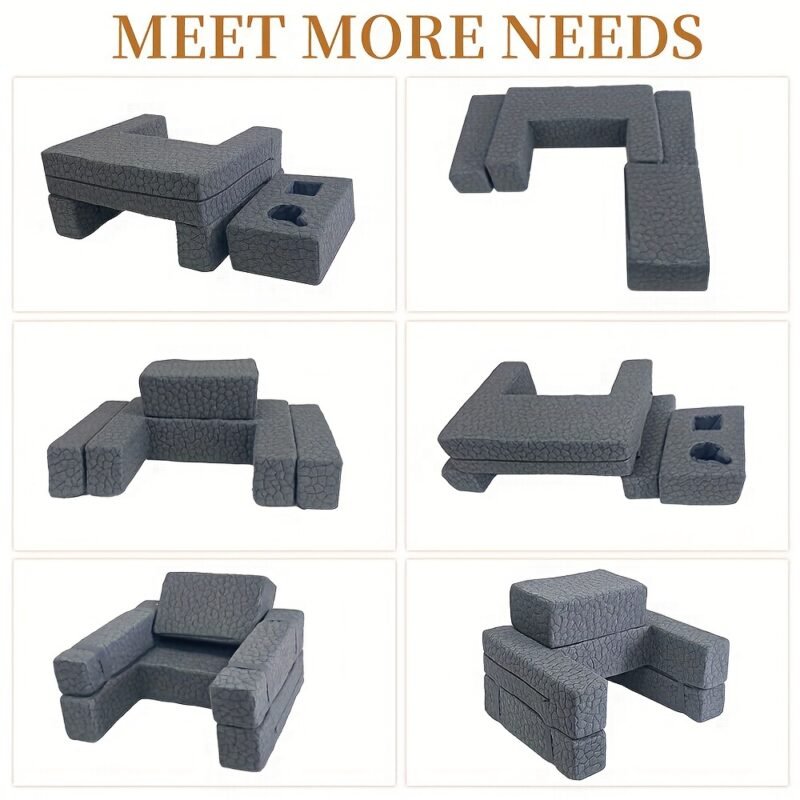 Multi-Purpose Foam Wedge Pillow for Gaming & Relaxing - Image 9