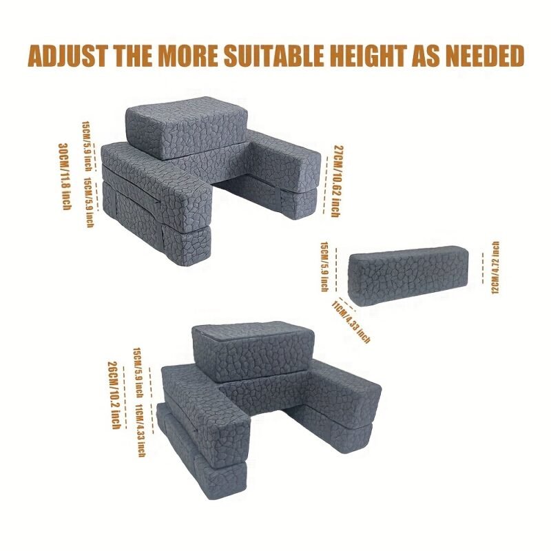 Multi-Purpose Foam Wedge Pillow for Gaming & Relaxing - Image 7