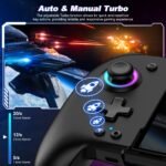 Integrated Gamepad Replacement for Switch / Switch OLED, Adjustable Turbo, RGB - Image 7