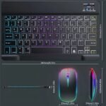 2025 Ultra-Thin Wireless Keyboard & Mouse Set – Rechargeable, Multi-Color, Portable for Phones & Tablets - Image 7