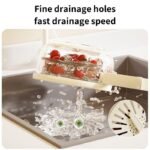 Top Rated Foldable Fruit & Veggie Bowl – Rinse, Drain & Store in One - Image 3