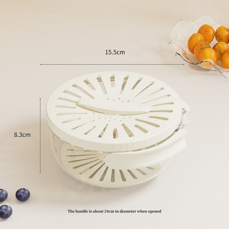 Top Rated Foldable Fruit & Veggie Bowl – Rinse, Drain & Store in One - Image 6