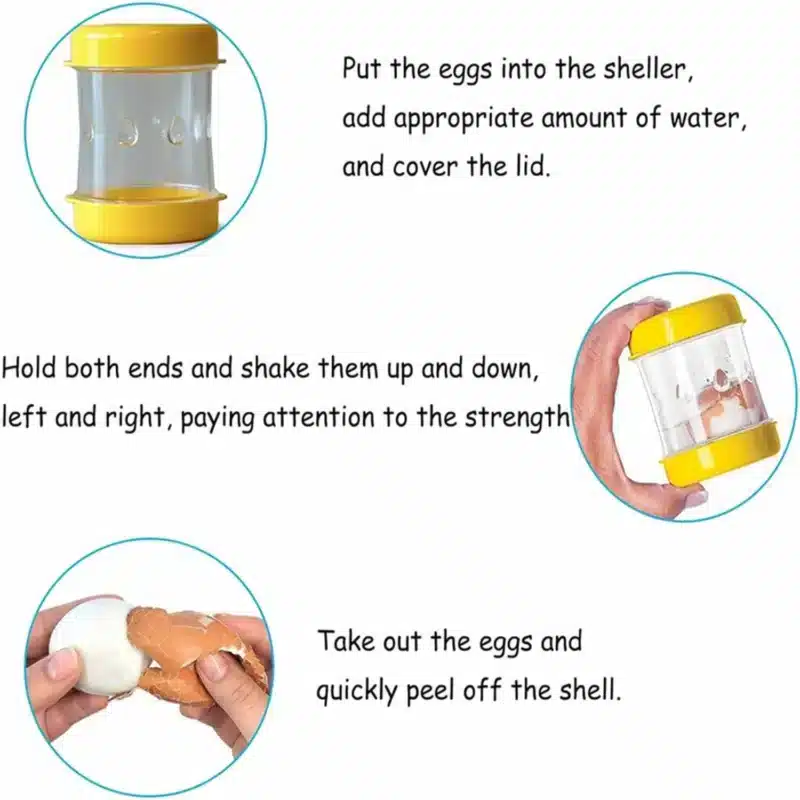 Negg Egg Peeler-the easiest way to peel an egg - Image 4