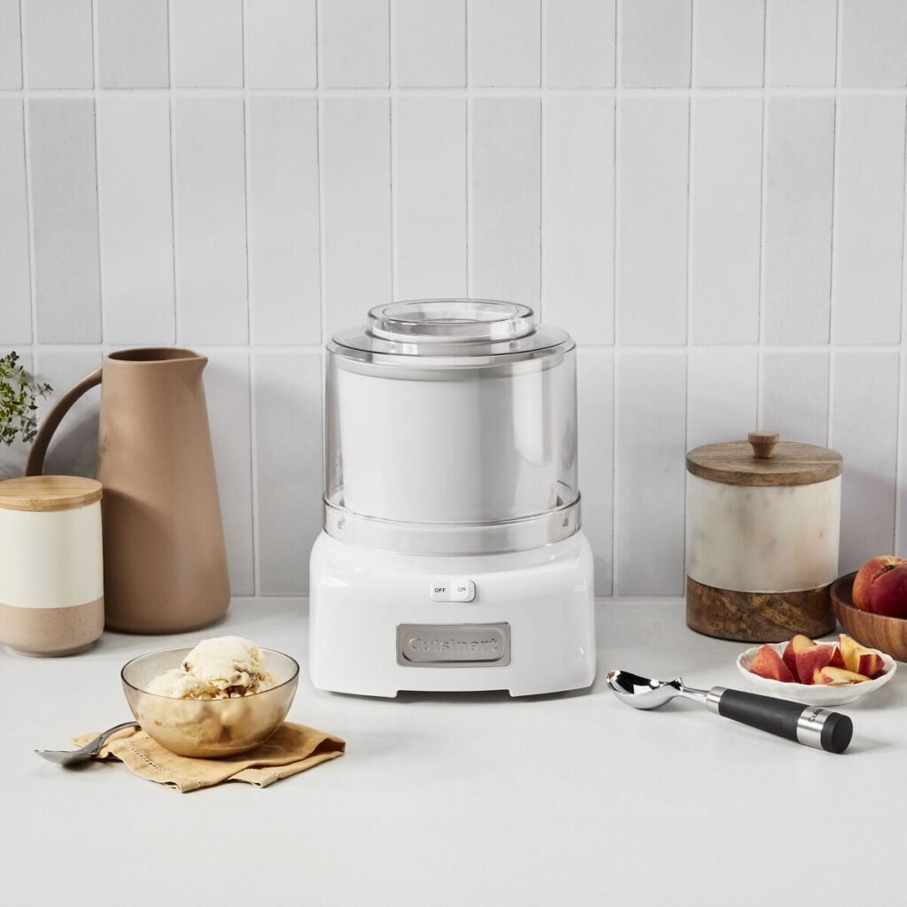 Cuisinart Frozen Treat Maker – 1.5 Qt Ice Cream, Frozen Yogurt & Sorbet Machine